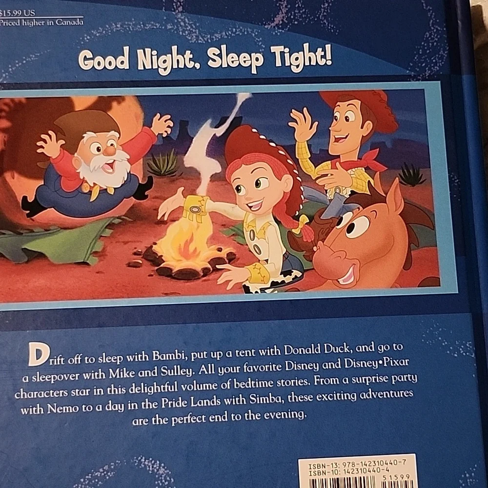 Disney Bedtime Favorites Book - Blue - Picture 5 of 5